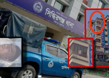 বহুতল ভবনের বারান্দায় ঝুলছিলো কলেজ ছাত্রের লাশ
