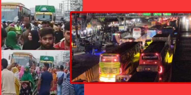 গার্মেন্টস কর্মীদের বিক্ষোভে নাকাল ঢাকা চট্টগ্রাম মহাসড়ক