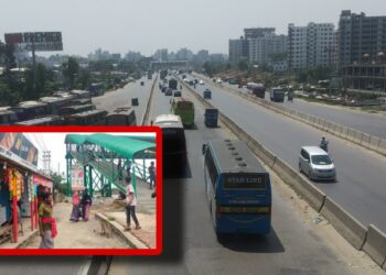 সড়কের পাশে দোকান, ভাড়া লাখ লাখ ! সওজ ঠুঁটো জগন্নাথ