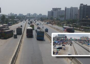 ঈদ যাত্রা : ঢাকা-চট্টগ্রাম, ঢাকা-সিলেট মহাসড়ক ফাঁকা