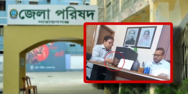 হিসেব কষে গুণে বুঝে ঘুষ নিলো ২ প্রকৌশলী