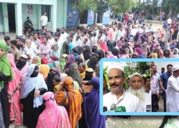 কাঞ্চন পৌরসভার শান্তিপূর্ণ নির্বাচন সম্পন্ন