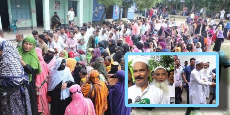 কাঞ্চন পৌরসভার শান্তিপূর্ণ নির্বাচন সম্পন্ন