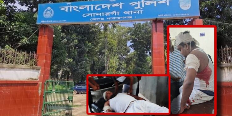 পুরানো দ্বন্ধে দলিল লেখককে কুপিয়ে-গুলি করে হত্যাচেষ্টা