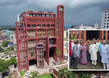 নাসিক ভবনে অগ্নিসংযোগ : ক্ষতি ৫০ কোটি