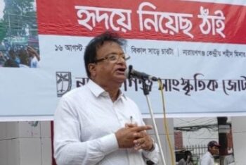রফিউর রাব্বির কড়া মন্তব্য : ‘ইট খুলে নেয়ার অধিকার দিলো কে ?’