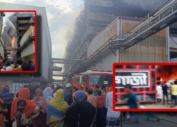 গাজী টায়ারের আগুন নিয়ন্ত্রণে ২১ ঘন্টা : নিখোঁজ ১৭৩ জন