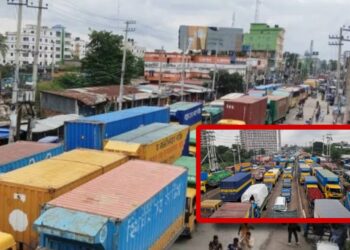 তীব্র যানজটের কবলে ঢাকা চট্টগ্রাম মহাসড়ক