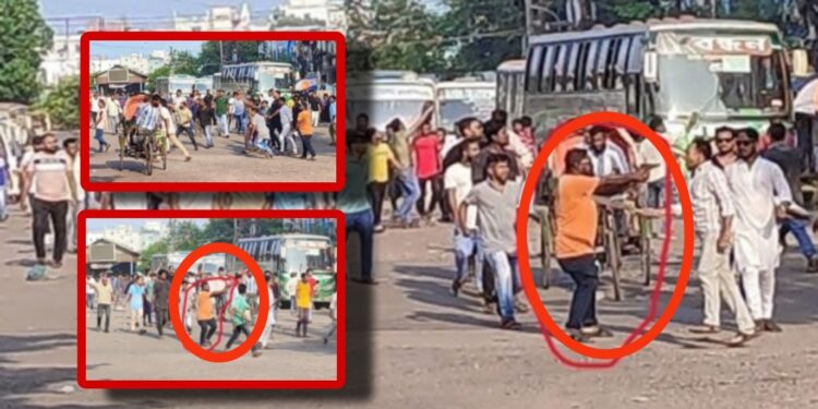 বাসস্ট্যান্ডের দখল : বিএনপির দুই গ্রুপের সংঘর্ষ, গু*লিবর্ষণ