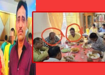 হারুনের ক্যাশিয়ার মোকারমের সাথে উপদেষ্টার বাবার সাথে ভুড়িভোজ !