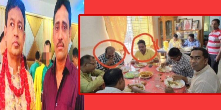 হারুনের ক্যাশিয়ার মোকারমের সাথে উপদেষ্টার বাবার সাথে ভুড়িভোজ !