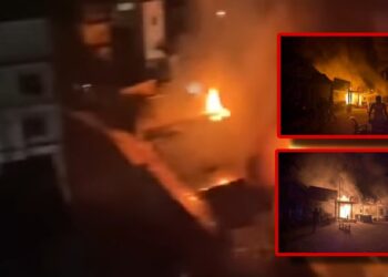 পুড়ছে নাসিকের কালীরবাজার : ‘অগ্নিকাণ্ড নাকি নাশকতা ?’