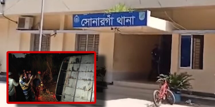 নিয়ন্ত্রণ হারিয়ে খাদে বাস, আহত ৫০