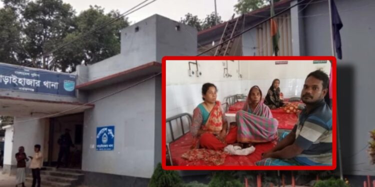 জমি বিরোধ : প্রতিপক্ষের হামলায় একই পরিবারের আহত ৪