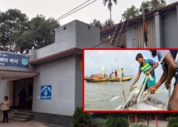 আড়াইহাজারে ইলিশ মাছ শিকার করে দুই জেলে কারাগারে