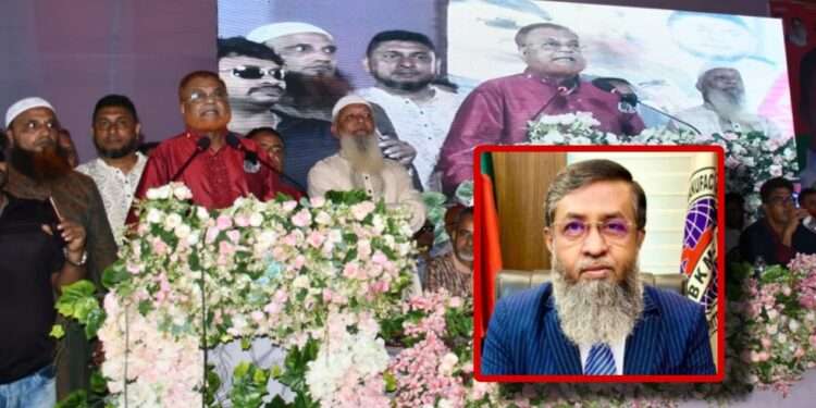 ‘স্বৈরাচারী শেখ হাসিনার দোষর বিকেএমই’র হাতেম’- গিয়াসউদ্দিন