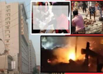 দুঃসাহসিক চু/রি : মেইন লাইন থেকে গ্যাস সংযোগকালে বিস্ফোরণ, দ/গ্ধ ৭