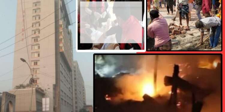 দুঃসাহসিক চু/রি : মেইন লাইন থেকে গ্যাস সংযোগকালে বিস্ফোরণ, দ/গ্ধ ৭