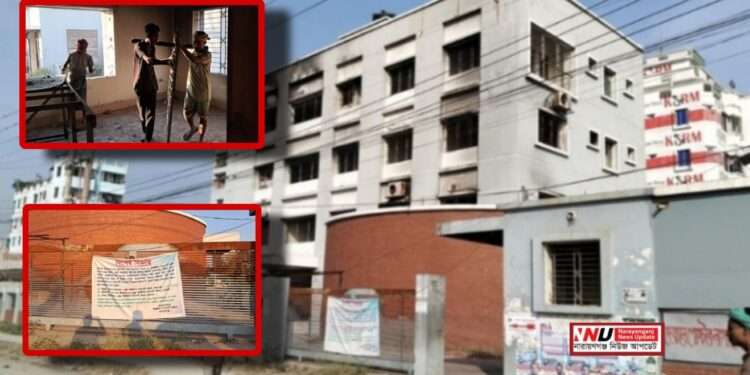 পোড়া পাসপোর্ট অফিসের সংস্কার কাজ শুরু