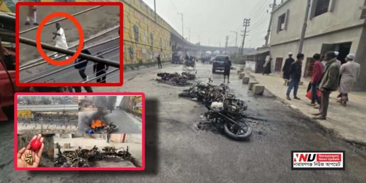 ছাত্রদল-স্বেচ্ছাসেবক দলের সংঘর্ষে গুলিবিদ্ধসহ আহত ২৫