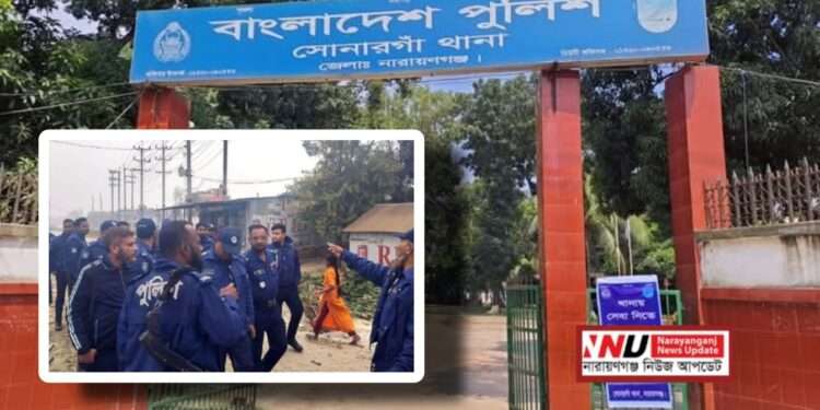 শ্লোগান দিয়ে হামলা : তিতাস ও পুলিশের আহত ৬