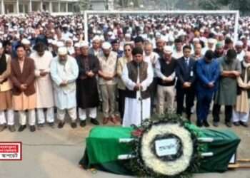 রাষ্ট্রীয় মর্যাদায় কে এম শফিউল্লাহ’র দাফন সম্পন্ন