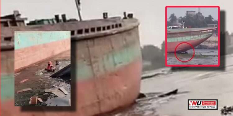 শীতলক্ষ্যার নবীগঞ্জে বাল্কহেডের ধাক্কায় নৌকা ডুবি