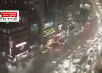 সিদ্ধিরগঞ্জের মহাসড়কে ৫ কিলোমিটার জুড়ে যানজট