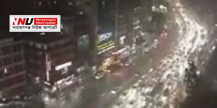 সিদ্ধিরগঞ্জের মহাসড়কে ৫ কিলোমিটার জুড়ে যানজট