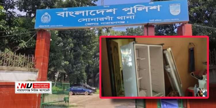 শ্রমিক লীগের নেতার বাড়িতে বিএনপি নেতাকর্মীদের ভাংচুর – লুটপাট