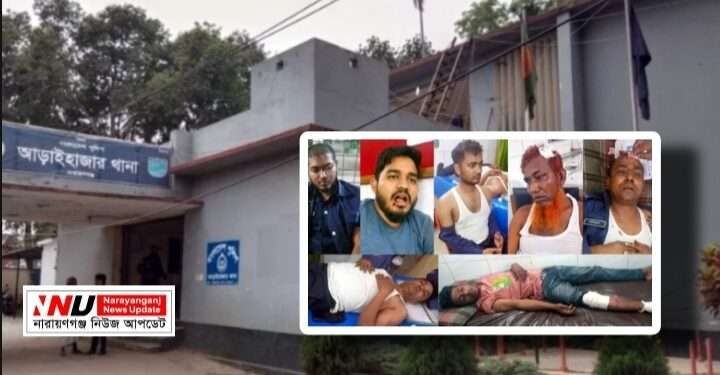 ডিউটিকালে পুলিশের গাড়ি দূর্ঘটনায় আহত ৭