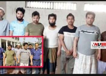 সিদ্ধিরগঞ্জে আরসা প্রধান জুনুনীসহ গ্রেপ্তার ৬ : ১০ দিনের রিমান্ডে