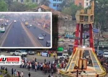 নির্বিঘ্ন ও স্বস্তিতে ৩৩ রুটে বাড়ি ফিরছে পদযাত্রী মানুষ