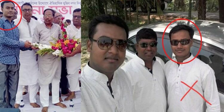 যুবলীগ নেতা অহিদের ব্যবসার পার্টনার মোমেন বিএনপি নেতা সাজার চেষ্টা