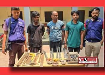 রূপগঞ্জে ডাকাতির প্রস্তুতিকালে দেশীয় অস্ত্রসহ গ্রেপ্তার ৩