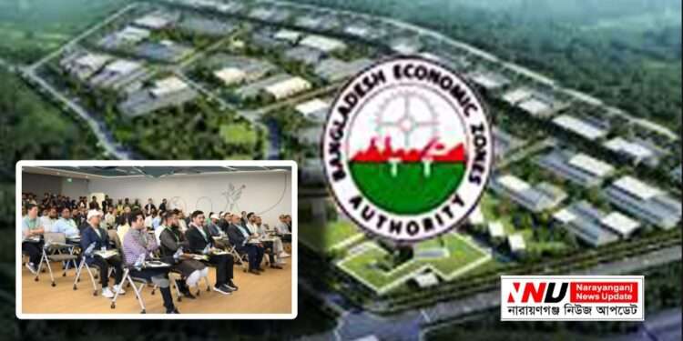 আড়াইহাজার ইপিজেড পরিদর্শনে বিনিয়োগকারীরা : দেখছেন সুযোগ সুবিধা