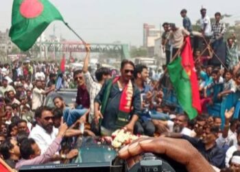 জাকির খান মুক্তিতে বিশাল শোডাউন