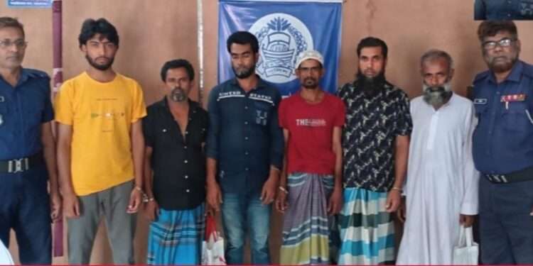 আড়াইহাজারে যাবজ্জীবন দন্ডপ্রাপ্ত আসামীসহ গ্রেফতার-৬