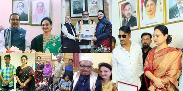 আওয়ামী লীগের দোসর সেই হাসিনা শিমু এবার বিএনপির ছায়াতলে !