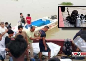 মেঘনায় সিএনজিতে আটকে থাকা বউ ও শাশুড়ি লা শ উদ্ধার