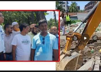 বহু প্রতিক্ষায় কাঞ্চন পৌর উকিল বাড়ি খাল উদ্ধার