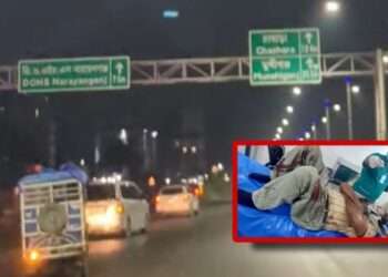 লিংক সড়কে দূর্ঘটনা : আহত ৫