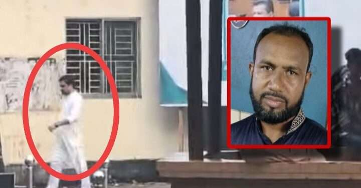 আখিল মেম্বার গ্রেপ্তার হলেও পুলিশের সামনেই পালালো মহিউদ্দিন