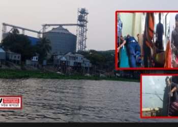 মেঘনা নদীতে চাঁদাবাজদের হামলায় ৫ পুলিশ আহত, আটক ২