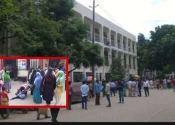 নির্মাণাধীন আইনজীবী ভবন থেকে পড়ে ঠিকাদারের মৃত্যু