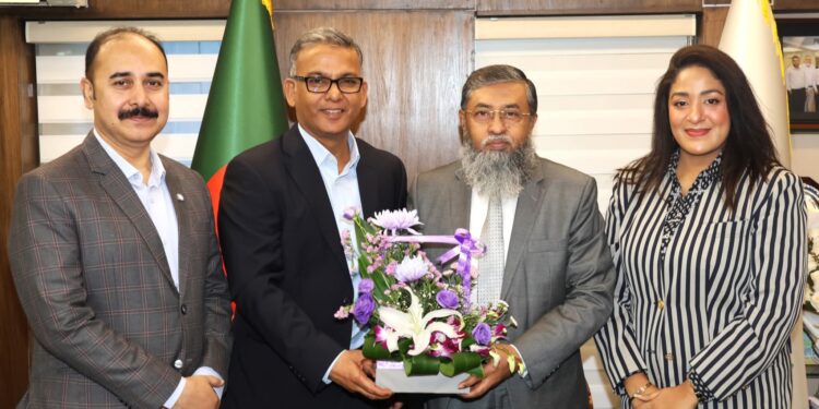 বিকেএমইএ সভাপতির সঙ্গে আরএসজিটি চট্টগ্রাম প্রতিনিধি দলের বৈঠক