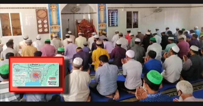 আযানের ধ্বনি ও উলুধ্বনিতে কেঁপে ওঠে চারিদিক, সকল ধর্মের মানুষের প্রার্থনা