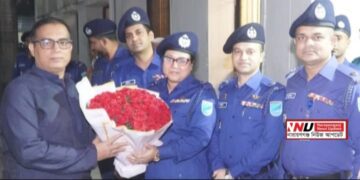 নারায়ণগঞ্জে পুলিশ সুপারের মিজানুর রহমান মুন্সী’র যোগদান