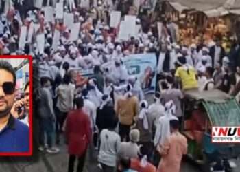 আজাদের মনোনয়নেই আগুন—কাফন বেঁধে রাস্তায় নেতাকর্মীরা