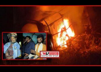 সোনারগাঁয়ে ডাকাতিকালে সিএনজিতে জনতার আগুন, আটক ২